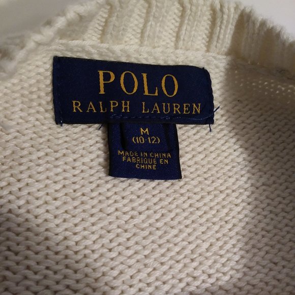 POLO RALPH LAUREN YOUTH SWEATER NICE #8 - Picture 5 of 7